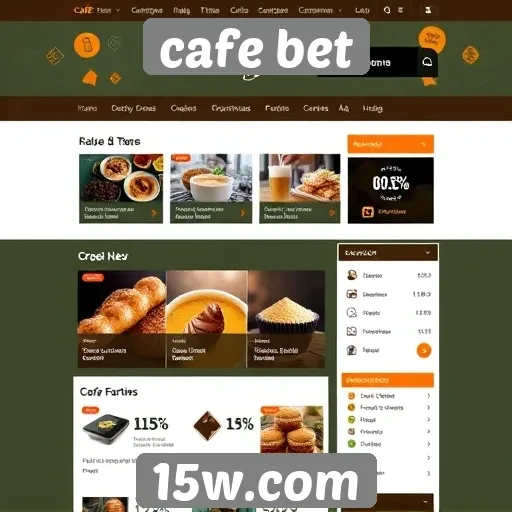 Análise da interface do usuário do site Cafe Bet
